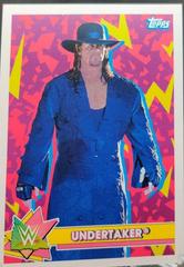 Undertaker Wrestling Cards 2021 Topps Heritage WWE Superstar Stickers Prices