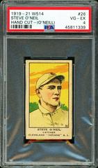 Steve O'Neil [Hand Cut O'Neill] #26 Baseball Cards 1919 W514 Prices