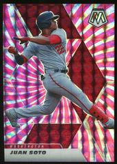 Juan Soto [Pink Swirl Mosaic] #113 Baseball Cards 2021 Panini Mosaic Prices