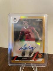 Antony [Gold] Soccer Cards 2022 Topps Chrome UEFA Club Competitions Autographs Prices