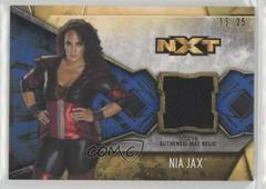 Nia Jax [Blue] #MR-NIA Wrestling Cards 2017 Topps WWE Women's Division Mat Relics Prices