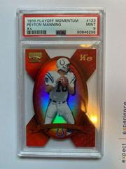 Peyton Manning [X's] #123 Football Cards 1999 Playoff Momentum Prices