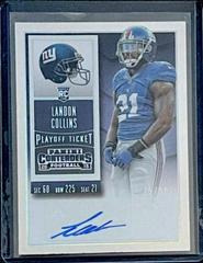 Landon Collins [Autograph Playoff Ticket] #114 Football Cards 2015 Panini Contenders Prices