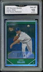 Andrew Miller [Refractor] #191 Baseball Cards 2007 Bowman Chrome Prices
