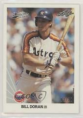 Bill Doran #161 Baseball Cards 1990 Leaf Prices