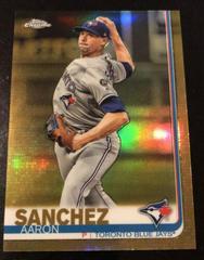 Aaron Sanchez [Gold Refractor] #132 Baseball Cards 2019 Topps Chrome Prices