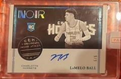 LaMelo Ball [Patch Autograph Tag] #301 Basketball Cards 2020 Panini Noir Prices