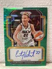Courtney Vandersloot [Green Pulsar] #SG-CVS Basketball Cards 2022 Panini Prizm WNBA Signatures Prices