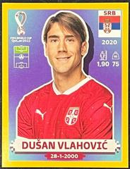 Dusan Vlahovic #SRB20 Soccer Cards 2022 Panini World Cup Qatar Stickers Prices