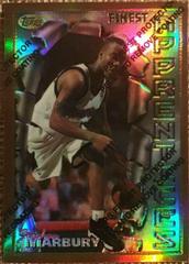 Stephon Marbury [Refractor w Coating] Basketball Cards 1996 Finest Prices