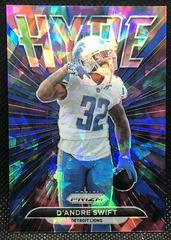D'Andre Swift [Blue Ice Prizm] Football Cards 2021 Panini Prizm Hype Prices