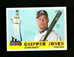 Chipper Jones #420 Baseball Cards 2009 Topps Heritage Prices