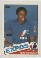 Herm Winningham Baseball Cards 1985 Topps Traded Prices