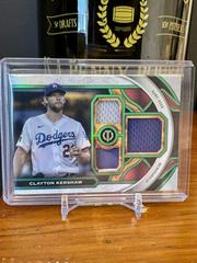 Clayton Kershaw [Green] #TR-CK Baseball Cards 2023 Topps Tribute Triple Relics Prices