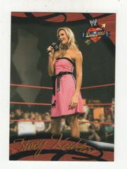 Stacy Keibler #30 Wrestling Cards 2004 Fleer WWE Divine Divas 2005 Prices