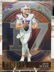 Josh Allen #SN-2 Football Cards 2021 Panini Select Numbers Prices