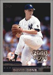 David Cone #58 Baseball Cards 2000 Topps Opening Day Prices