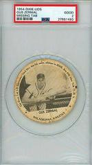 Gus Zernial Baseball Cards 1954 Dixie Lids Prices