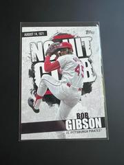 Bob Gibson #NHC-20 Baseball Cards 2022 Topps No Hit Club Prices