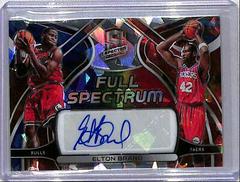 Elton Brand [Astral] Basketball Cards 2021 Panini Spectra Full Spectrum Signatures Prices
