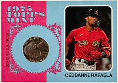 Ceddanne Rafaela #75M-CR Baseball Cards 2024 Topps Heritage Mint Nickel Prices