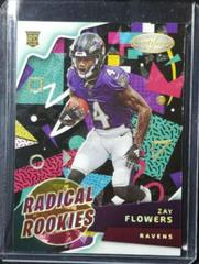 Zay Flowers Football Cards 2023 Panini Certified Radical Rookies Prices