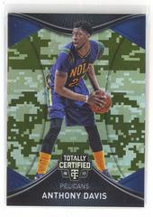 Anthony Davis [Camo] #1 Basketball Cards 2016 Panini Totally Certified Prices