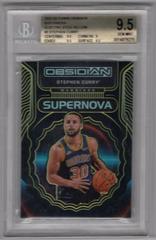 Stephen Curry [Yellow] Basketball Cards 2021 Panini Obsidian Supernova Prices