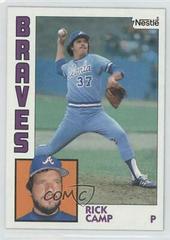 Rick Camp Baseball Cards 1984 Topps Prices