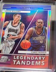Chris Webber, Jason Williams Basketball Cards 2021 Panini Contenders Optic Legendary Tandems Prices