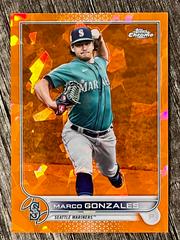 Marco Gonzales [Orange] #112 Baseball Cards 2022 Topps Chrome Sapphire Prices