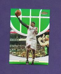 Allen Iverson [Green Refractor] Basketball Cards 2005 Finest Prices