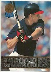 Tim Salmon Baseball Cards 1993 Leaf Gold Rookies Prices
