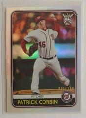 Patrick Corbin [Rainbow Foil] #3 Baseball Cards 2020 Topps Big League Prices
