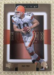 Kelly Holcomb [Gold] Football Cards 2003 Upper Deck Finite Prices