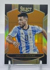 Sergio Aguero [Orange Prizm] Soccer Cards 2016 Panini Select Prices