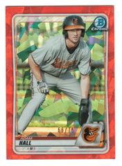 Adam Hall [Orange] #BCP-90 Baseball Cards 2020 Bowman Sapphire Prices