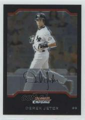Derek Jeter #3 Baseball Cards 2004 Bowman Chrome Prices