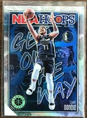 Luka Doncic [Holo] #1 Basketball Cards 2019 Panini Hoops Premium Stock Get Out The Way Prices