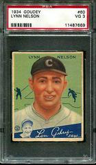 Lynn Nelson #60 Baseball Cards 1934 Goudey Prices