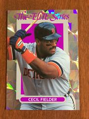 Cecil Fielder Baseball Cards 1993 Panini Donruss Elite Prices