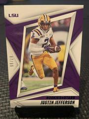 Justin Jefferson [Blue] Football Cards 2022 Panini Chronicles Draft Picks Rookies and Stars Prices
