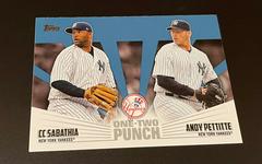 Andy Pettitte, CC Sabathia [Blue] #12P-4 Baseball Cards 2023 Topps One Two Punch Prices