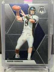 Aaron Rodgers [Silver] #70 Football Cards 2021 Panini Mosaic Draft Picks Prices