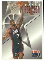 David Robinson #10 Basketball Cards 1996 Skybox Texaco USA Prices