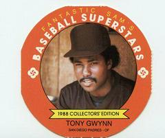 Tony Gwynn #18 Baseball Cards 1988 Fantastic Sam's Discs Prices