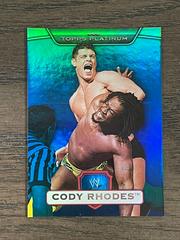Cody Rhodes [Blue] Wrestling Cards 2010 Topps Platinum WWE Prices