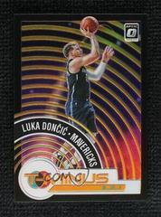 Luka Doncic [Gold] #7 Basketball Cards 2021 Panini Donruss Optic T Minus 3 2 1 Prices
