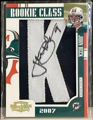 John Beck [Letter Patch Autograph] #270 Football Cards 2007 Panini Donruss Threads Prices