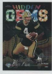 Brett Favre Football Cards 1998 Topps Chrome Hidden Gems Prices